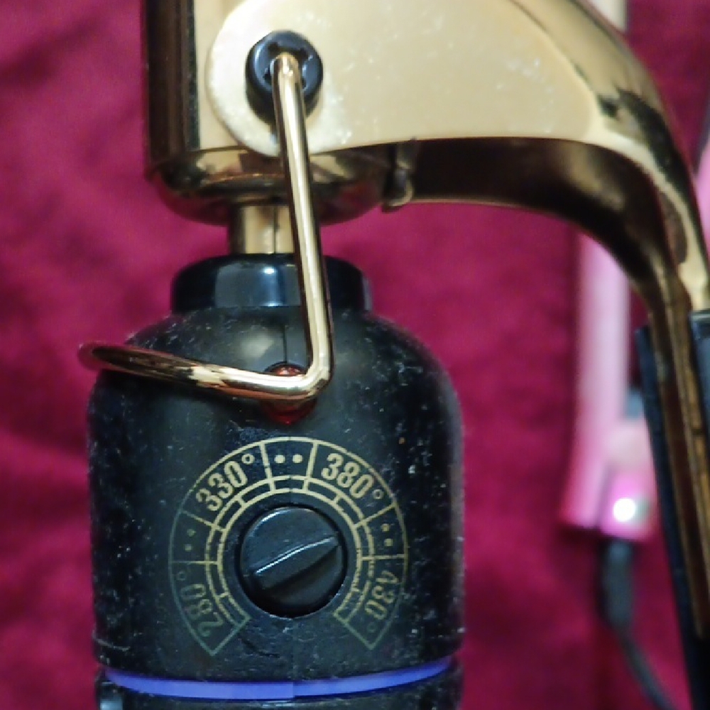 Gold and Black Curling Iron - Picture 4 of 15